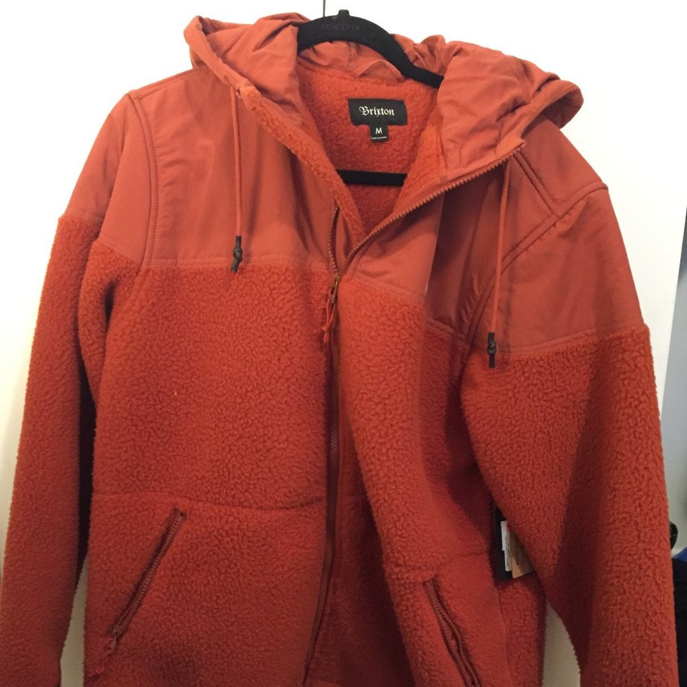BRAND NEW Mens Brixton Water-Repellent Jacket